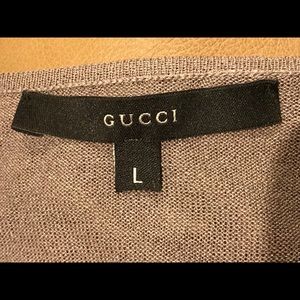 Gucci silk knit top vintage